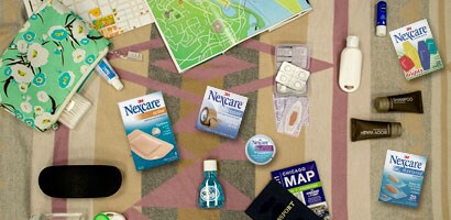 Travel Kit Laydown