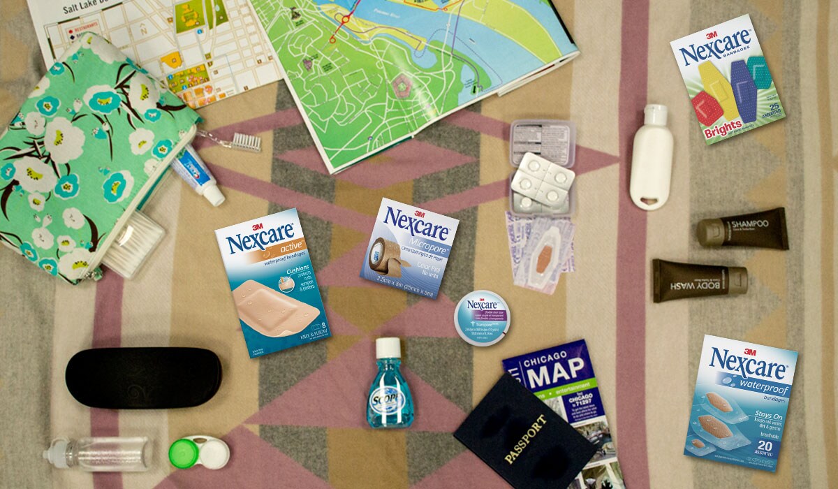 Travel Kit Laydown
